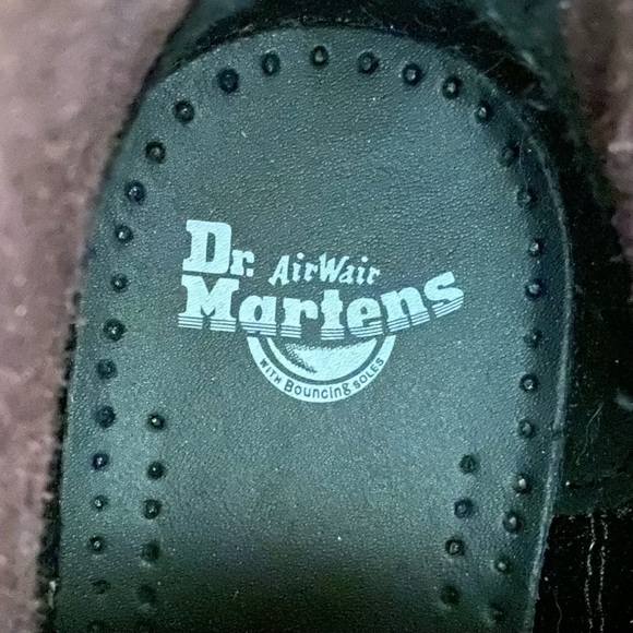 Dr. Martens Jadon Burgundy Smooth Leather Size 7 Boots - Picture 6 of 7